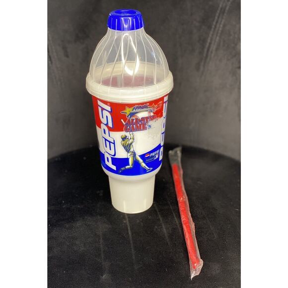2000 All-Star Game Atlanta MLB Baseball Pepsi Twist Cap Cup Y2K Vintage - Picture 1 of 9
